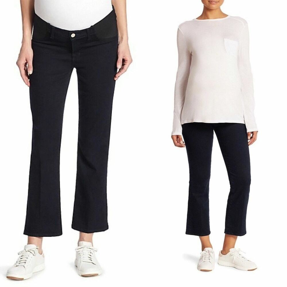 J Brand Selena Mama J Maternity Jeans size 27 Skinny Cropped Bootcut